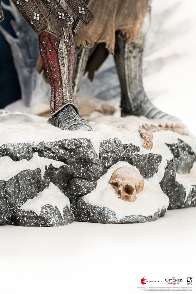 PureArts - 1:6 Scale Diorama - The Witcher 3 - The Wild Hunt Statue 55cm