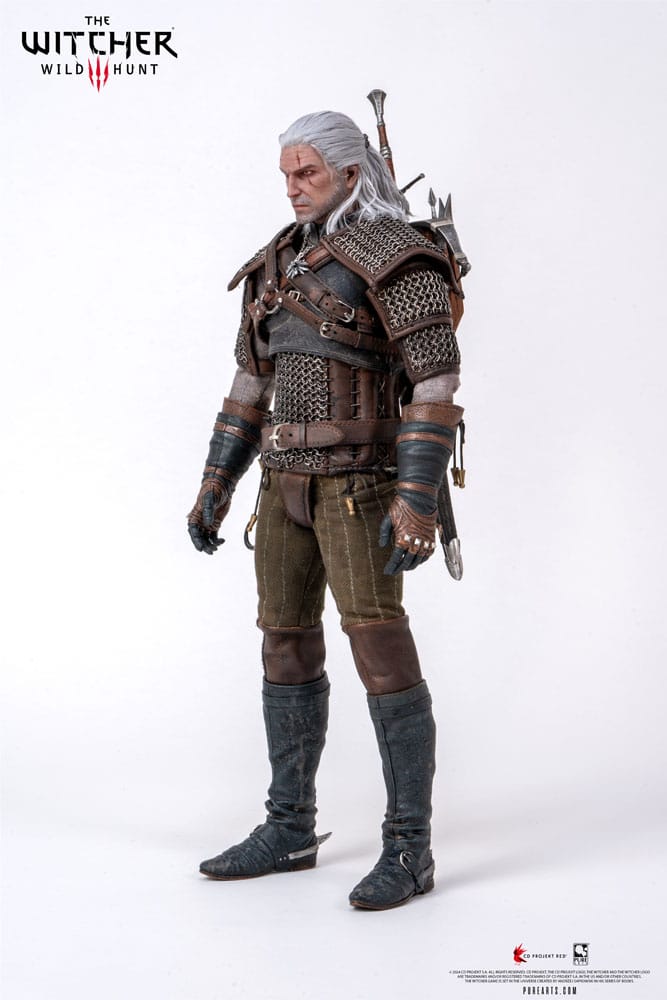 PureArts - 1:6 Articulated Figures - The Witcher 3 : Wild Hunt - Geralt de Riv Figurine 30cm