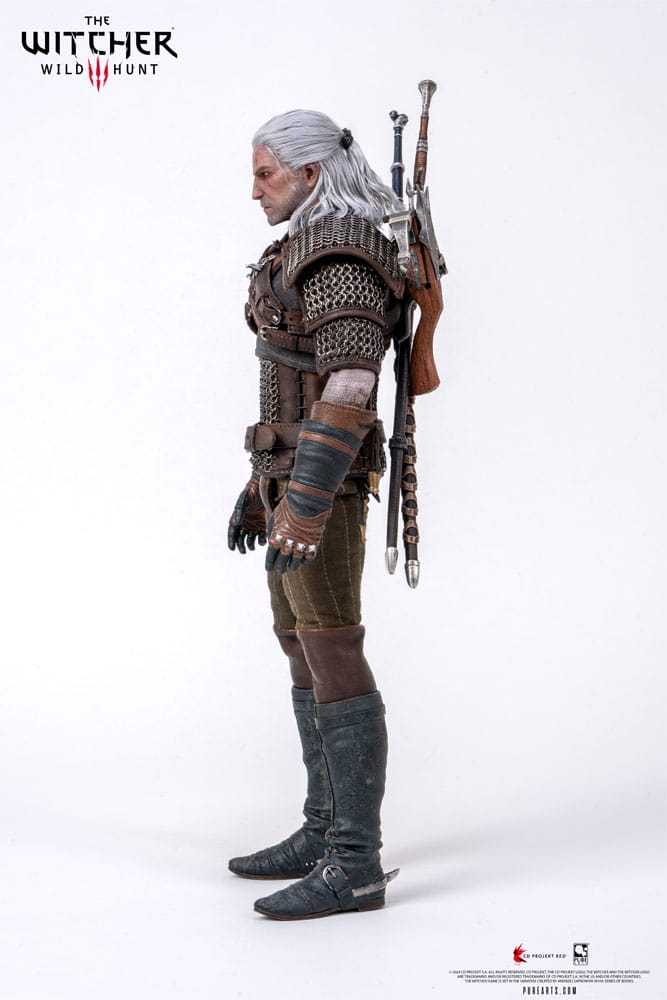 PureArts - 1:6 Articulated Figures - The Witcher 3 : Wild Hunt - Geralt de Riv Figurine 30cm