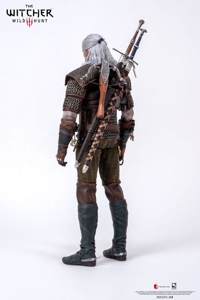 PureArts - 1:6 Articulated Figures - The Witcher 3 : Wild Hunt - Geralt de Riv Figurine 30cm