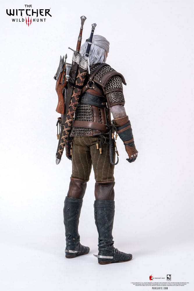 PureArts - 1:6 Articulated Figures - The Witcher 3 : Wild Hunt - Geralt de Riv Figurine 30cm
