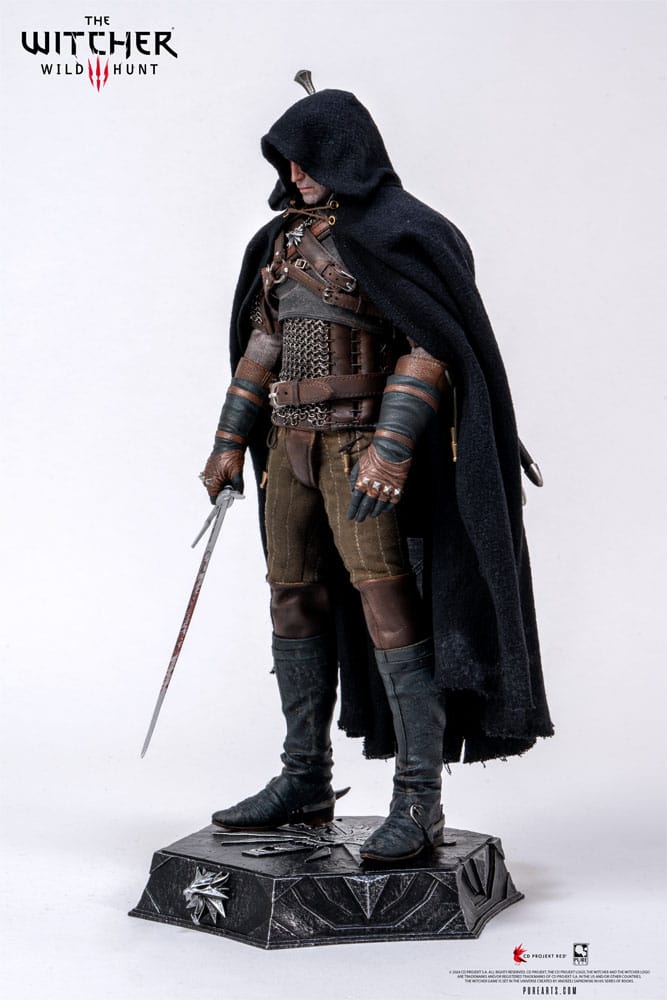 PureArts - 1:6 Articulated Figures - The Witcher 3 : Wild Hunt - Geralt de Riv Figurine 30cm