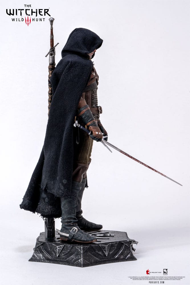 PureArts - 1:6 Articulated Figures - The Witcher 3 : Wild Hunt - Geralt de Riv Figurine 30cm