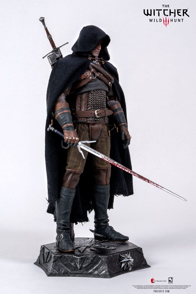 PureArts - 1:6 Articulated Figures - The Witcher 3 : Wild Hunt - Geralt de Riv Figurine 30cm