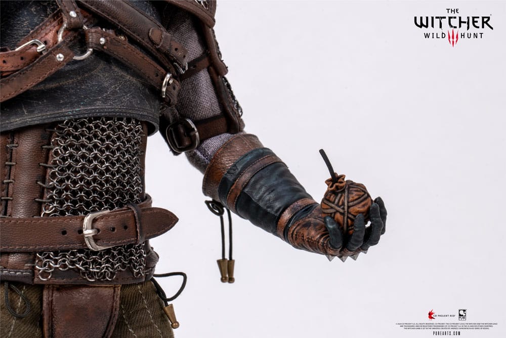 PureArts - 1:6 Articulated Figures - The Witcher 3 : Wild Hunt - Geralt de Riv Figurine 30cm