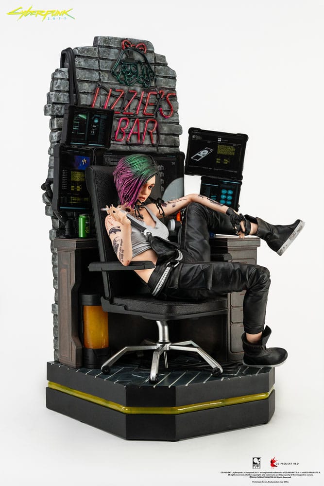 PureArts - 1:4 Scale Statues - Cyberpunk 2077 - Judy Alvarez Statue 51cm