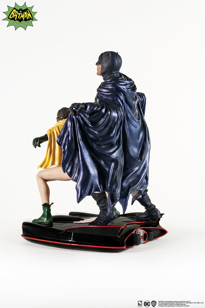 PureArts - 1:8 Scale Statues - Batman '66 - Batman et Robin Statue 23cm