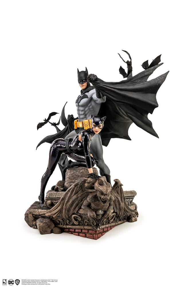 PureArts - 1:4 Scale Statues - DC Comics - Batman & Catwoman Reunion Statue 67cm