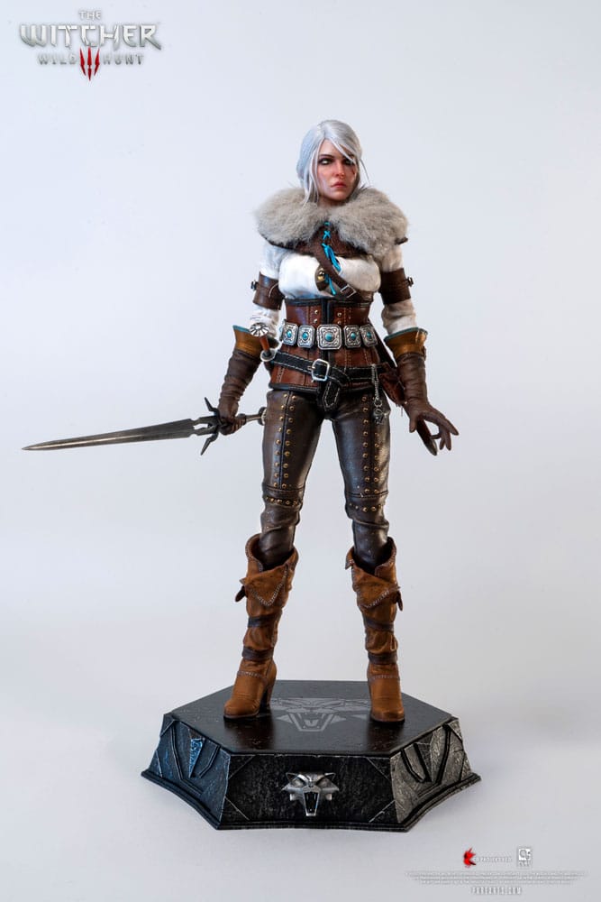 PureArts - 1:6 Articulated Figures - The Witcher 3 : Wild Hunt - Ciri of Cintra Figurine 30cm