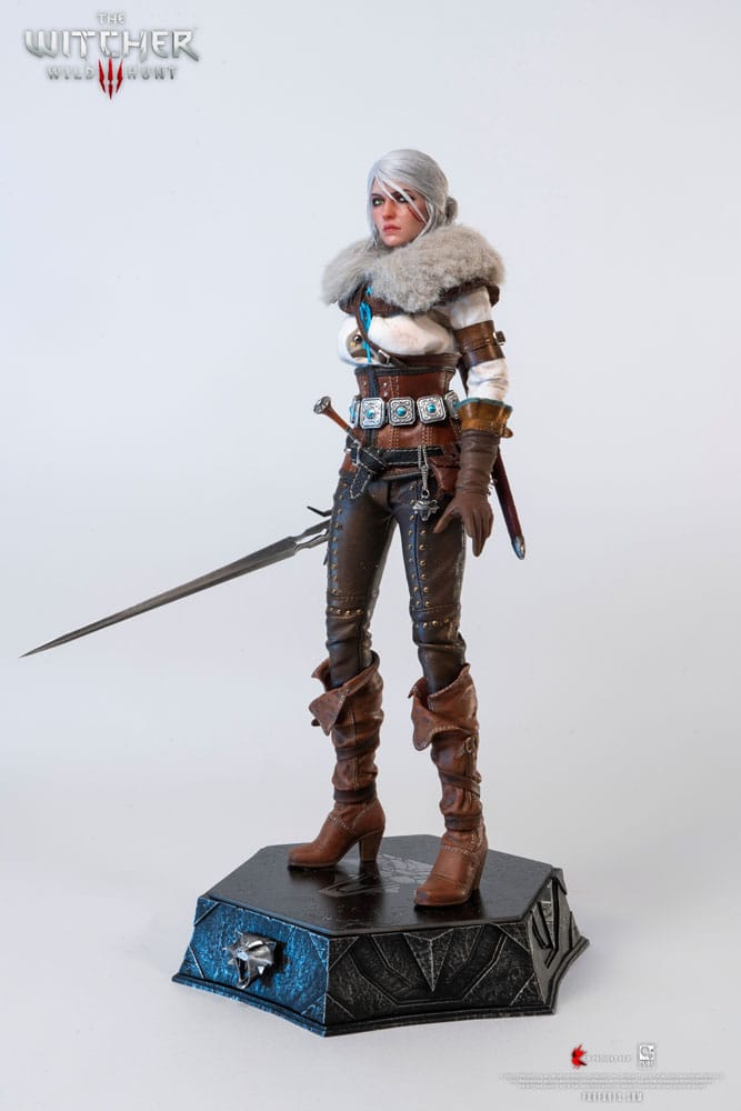 PureArts - 1:6 Articulated Figures - The Witcher 3 : Wild Hunt - Ciri of Cintra Figurine 30cm