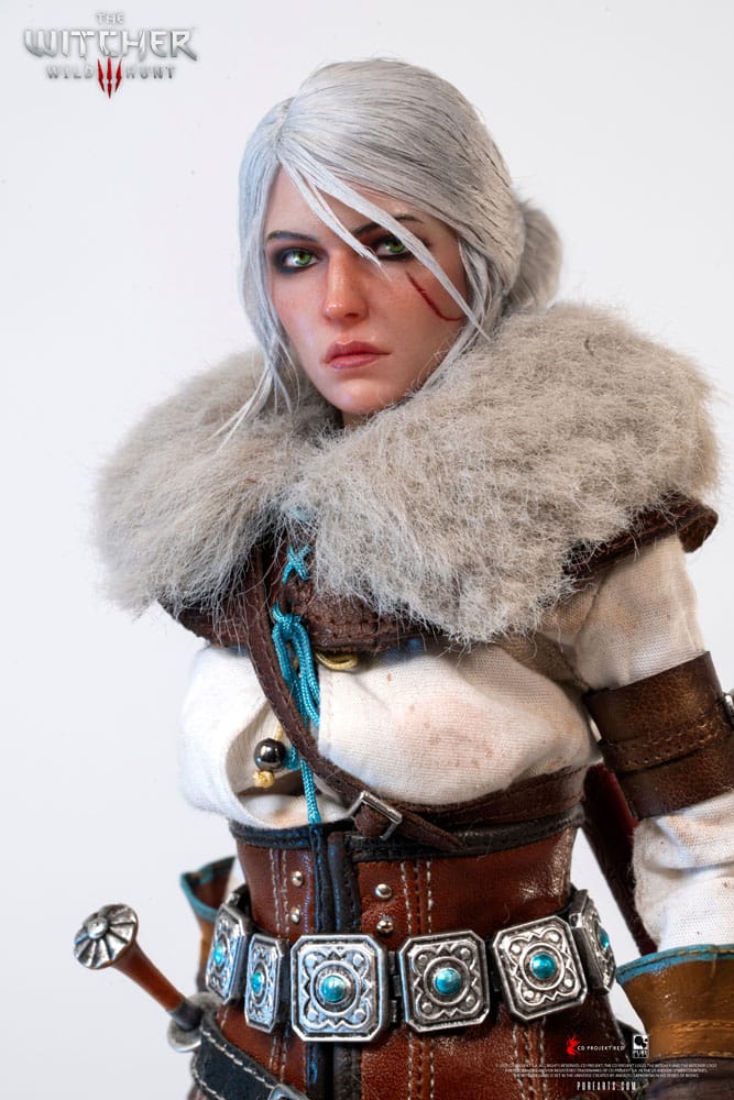 PureArts - 1:6 Articulated Figures - The Witcher 3 : Wild Hunt - Ciri of Cintra Figurine 30cm