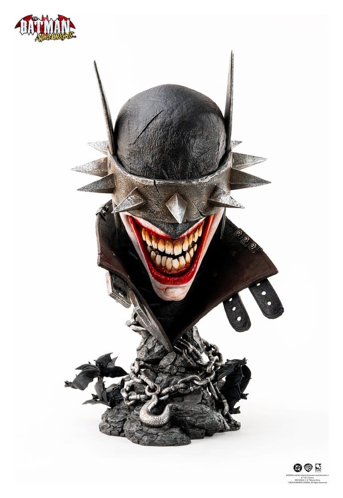 DC Comics réplique 1/1 Art Mask Batman Who Laughs 51 cm