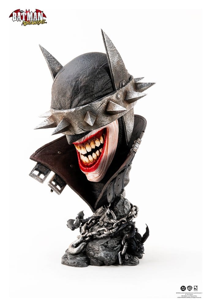 DC Comics réplique 1/1 Art Mask Batman Who Laughs 51 cm