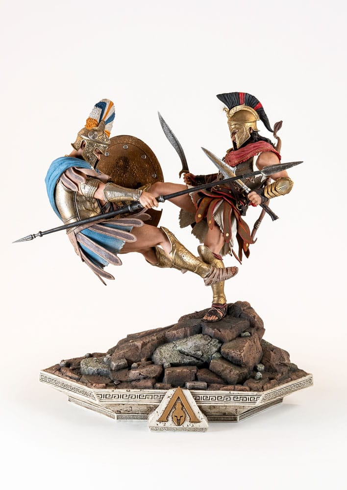 Assassin´s Creed statuette 1/6 Spartan Kick Alexios Diorama 37 cm