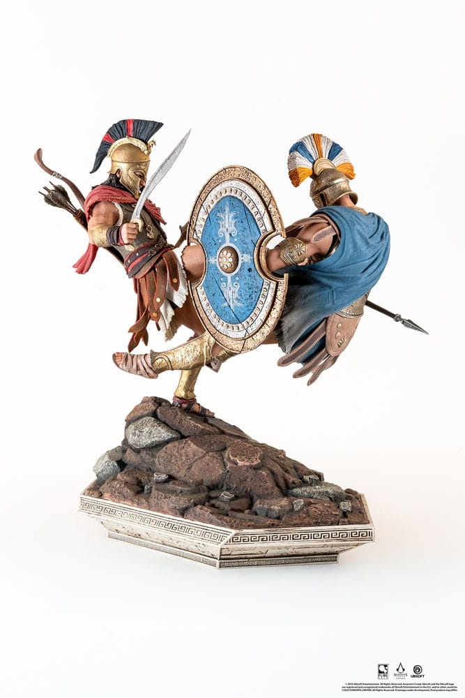 Assassin´s Creed statuette 1/6 Spartan Kick Alexios Diorama 37 cm