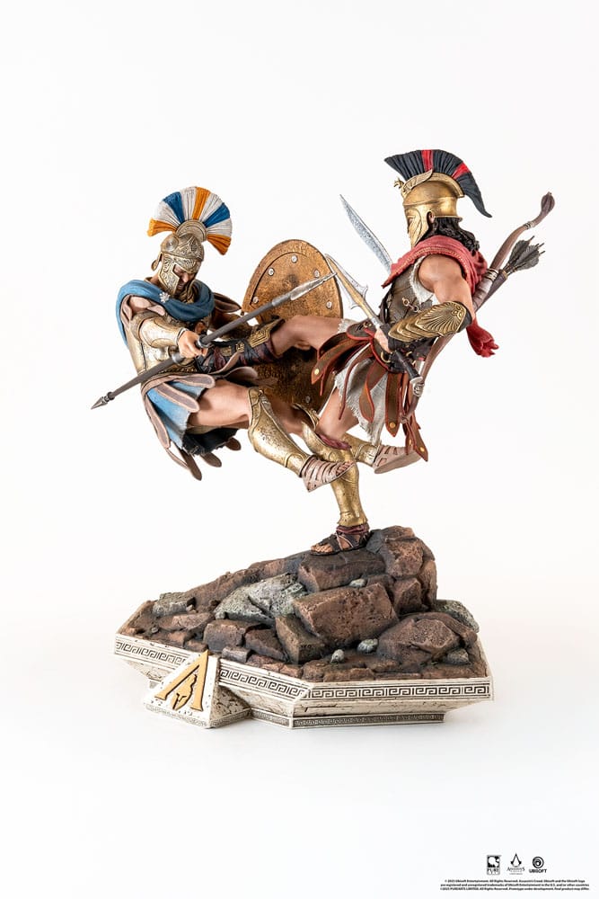 Assassin´s Creed statuette 1/6 Spartan Kick Alexios Diorama 37 cm