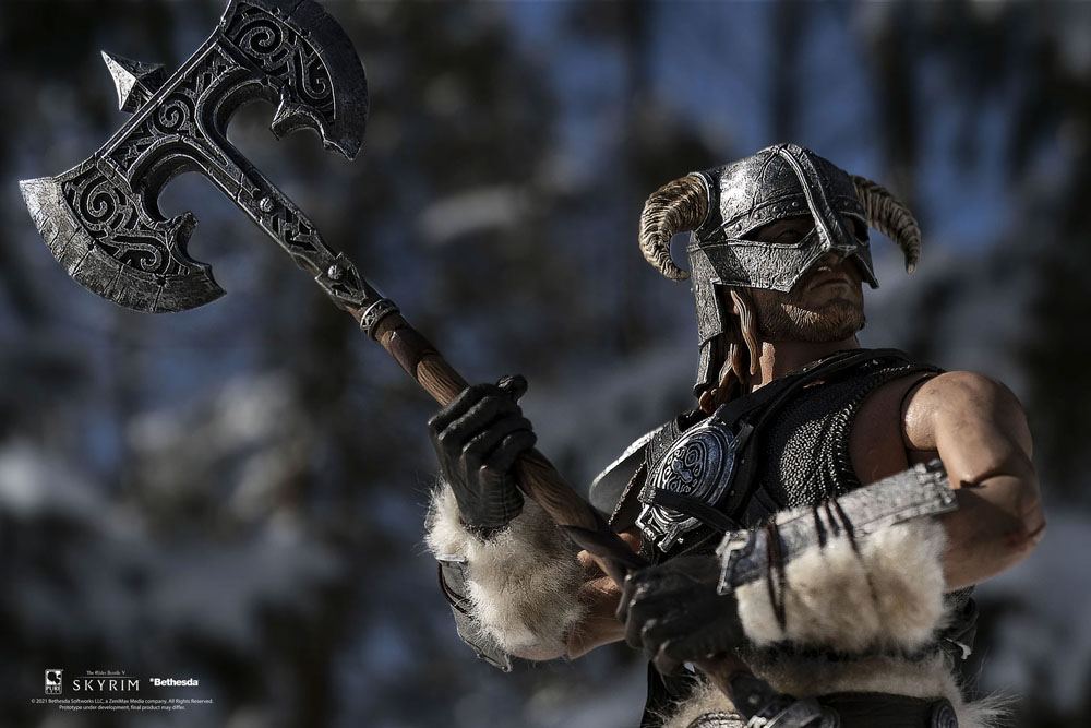 PureArts - 1:6 Articulated DELUXE Figures - Elder Scrolls V Skyrim - Dragonborn Figurine 32cm