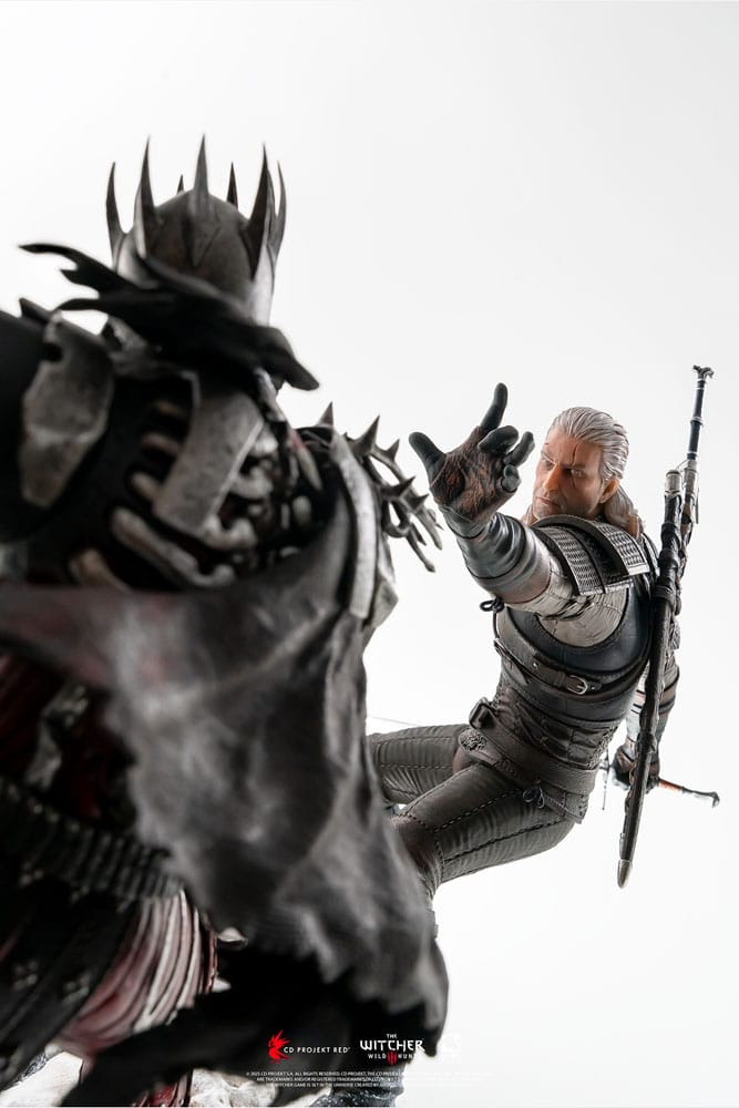 The Witcher 3: Wild Hunt statuette 1/6 Diorama Geralt vs Eredin 50 cm