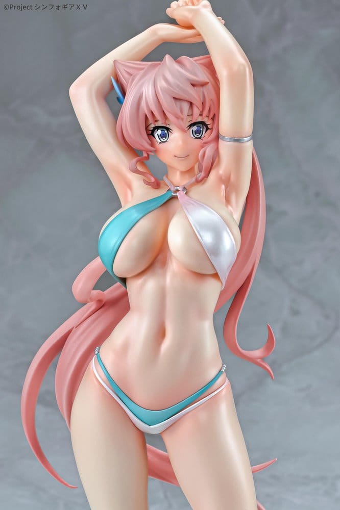 Senki Zesshou Symphogear XV figurine PVC 1/7 Maria Cadenzavna Eve Bikini style Gloss ver. 27 cm