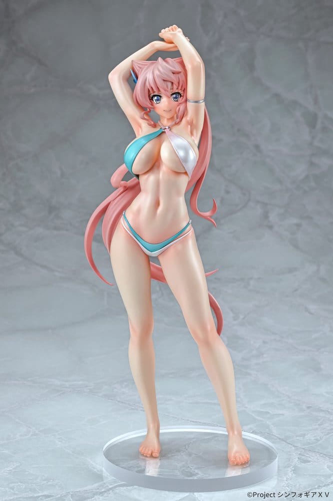 Senki Zesshou Symphogear XV figurine PVC 1/7 Maria Cadenzavna Eve Bikini style Gloss ver. 27 cm