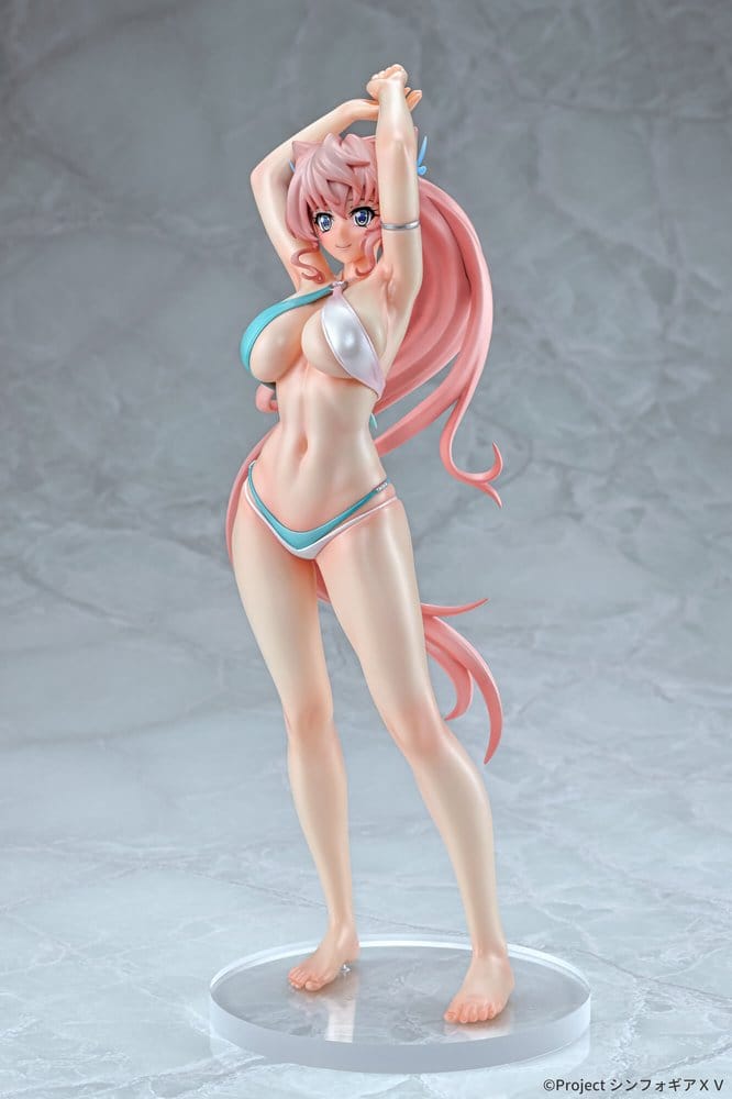 Senki Zesshou Symphogear XV figurine PVC 1/7 Maria Cadenzavna Eve Bikini style Gloss ver. 27 cm
