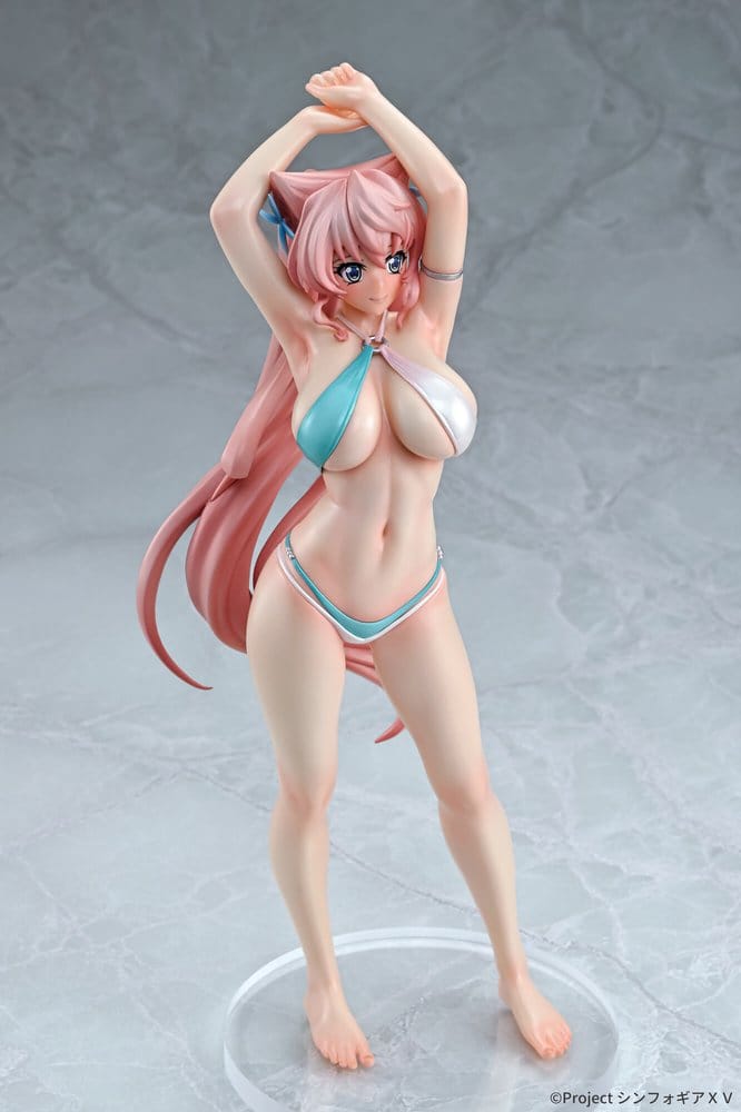 Senki Zesshou Symphogear XV figurine PVC 1/7 Maria Cadenzavna Eve Bikini style Gloss ver. 27 cm
