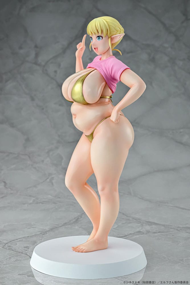 Statuette PVC 1/7 Plus-Sized Elf Elfuda Gold Ver. 26 cm