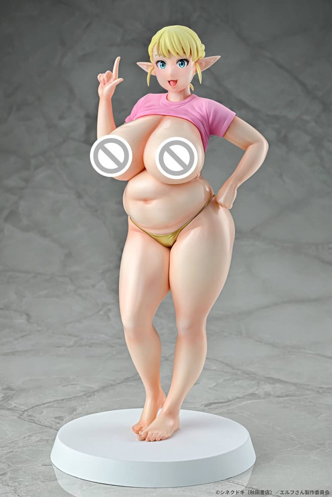 Statuette PVC 1/7 Plus-Sized Elf Elfuda Gold Ver. 26 cm
