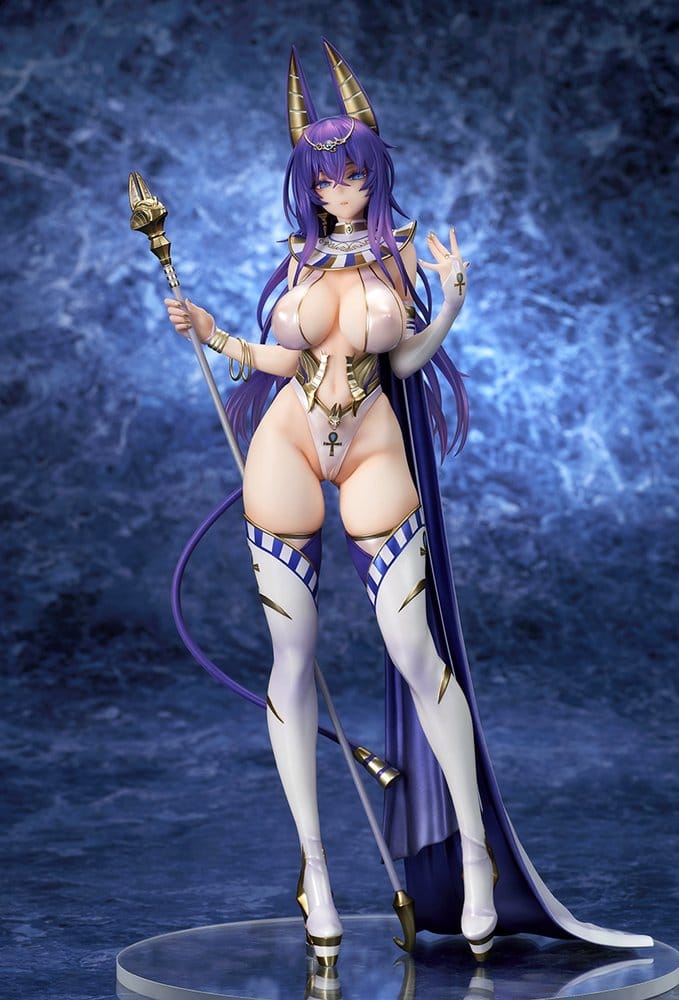 Original Character figurine PVC 1/7 DISH Original Priestess Space Shibuna 28 cm