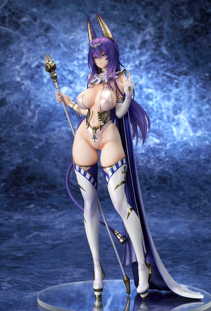 Original Character figurine PVC 1/7 DISH Original Priestess Space Shibuna 28 cm