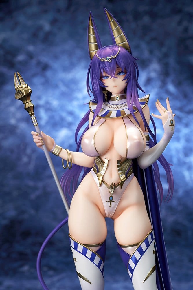 Original Character figurine PVC 1/7 DISH Original Priestess Space Shibuna 28 cm