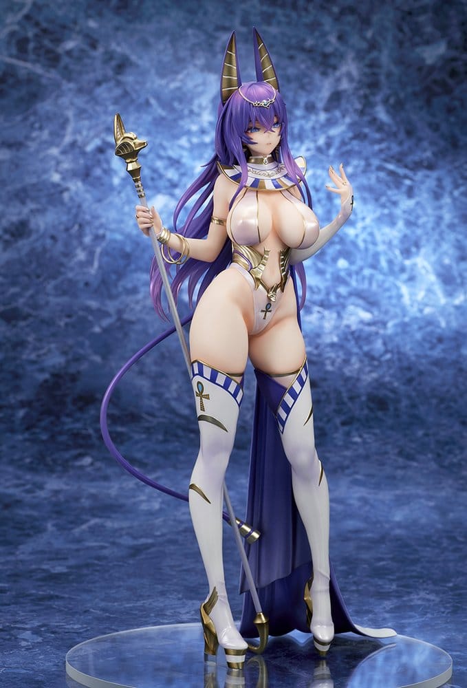Original Character figurine PVC 1/7 DISH Original Priestess Space Shibuna 28 cm