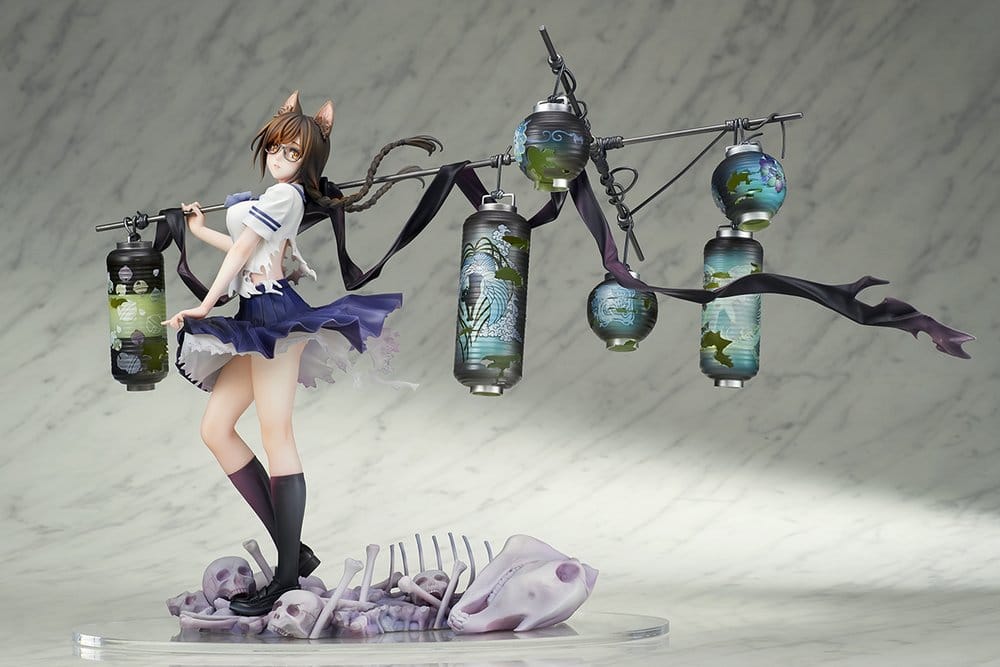Comics Bakemonogatari figurine PVC 1/7 Tsubasa Hanekawa 26 cm