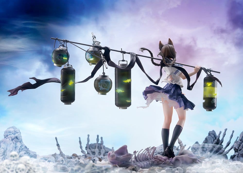 Comics Bakemonogatari figurine PVC 1/7 Tsubasa Hanekawa 26 cm
