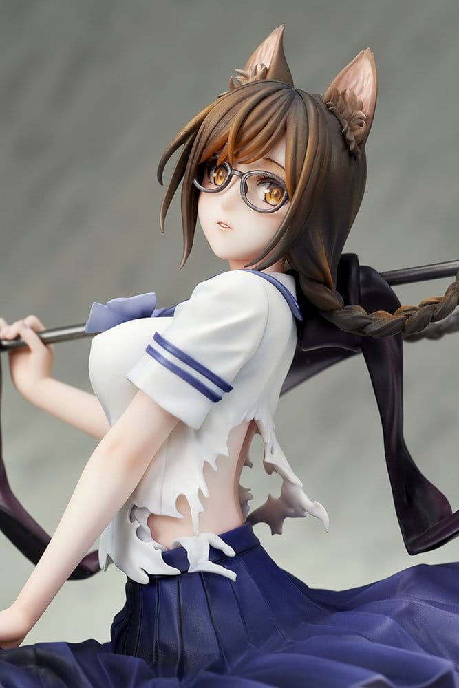 Comics Bakemonogatari figurine PVC 1/7 Tsubasa Hanekawa 26 cm