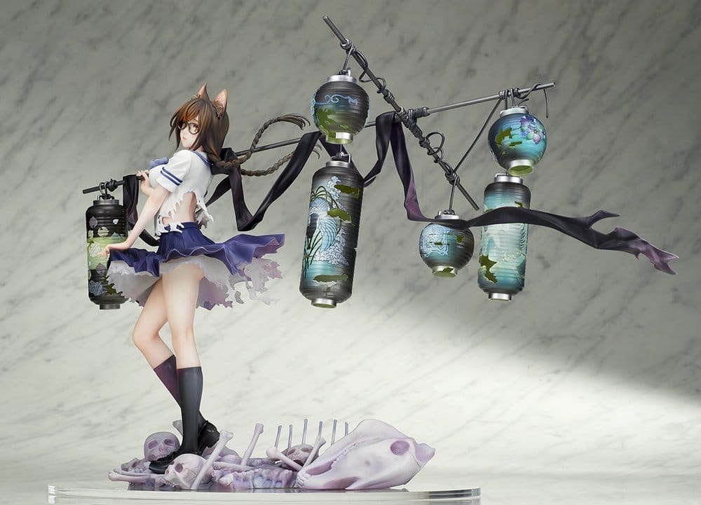 Comics Bakemonogatari figurine PVC 1/7 Tsubasa Hanekawa 26 cm