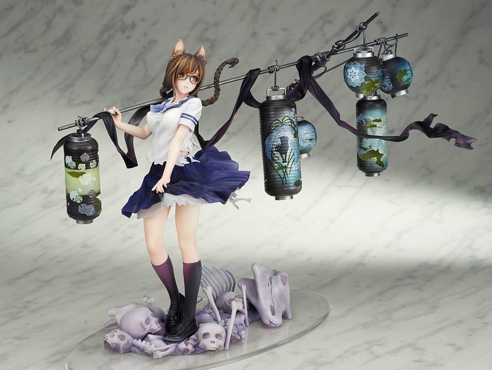 Comics Bakemonogatari figurine PVC 1/7 Tsubasa Hanekawa 26 cm