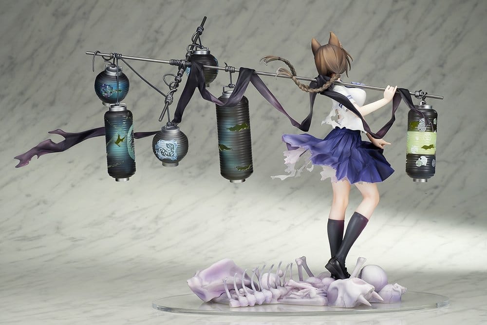 Comics Bakemonogatari figurine PVC 1/7 Tsubasa Hanekawa 26 cm