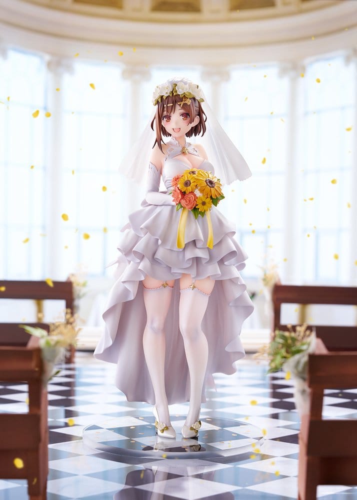 Atelier Ryza 3: Alchemist of the End & the Secret Key figurine PVC 1/7 Ryza (Reisalin Stout) Wedding Style 25 cm