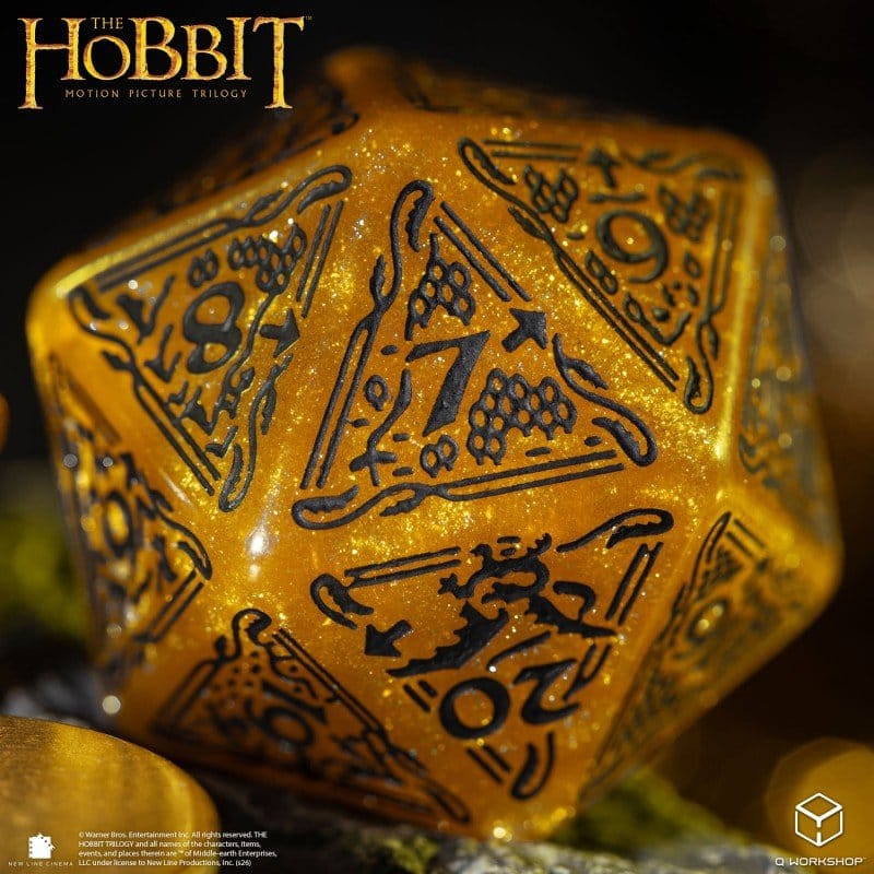 Le Hobbit Spindown jumbo dé Solaris TCG D20
