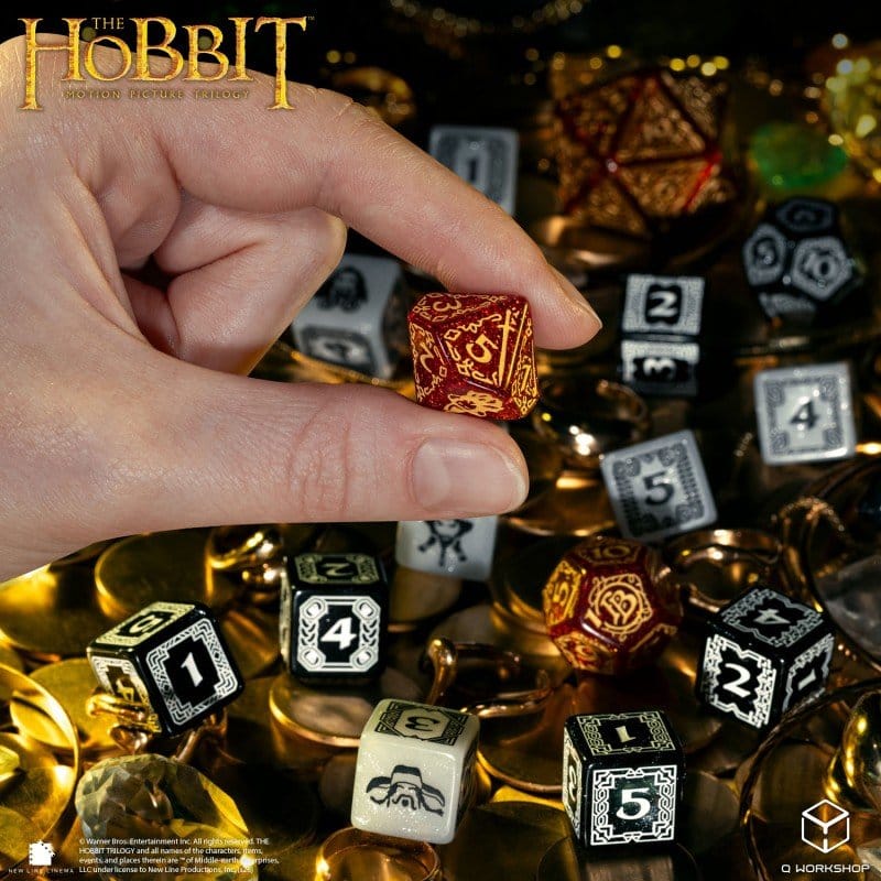 Le Hobbit TCG set de 16 dés Ember Hearth