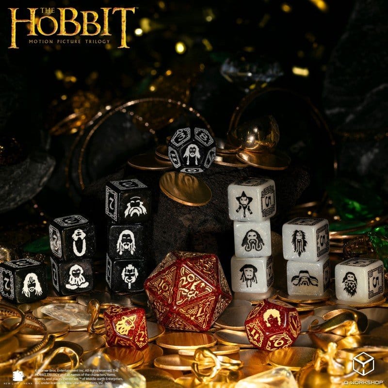 Le Hobbit TCG set de 16 dés Ember Hearth