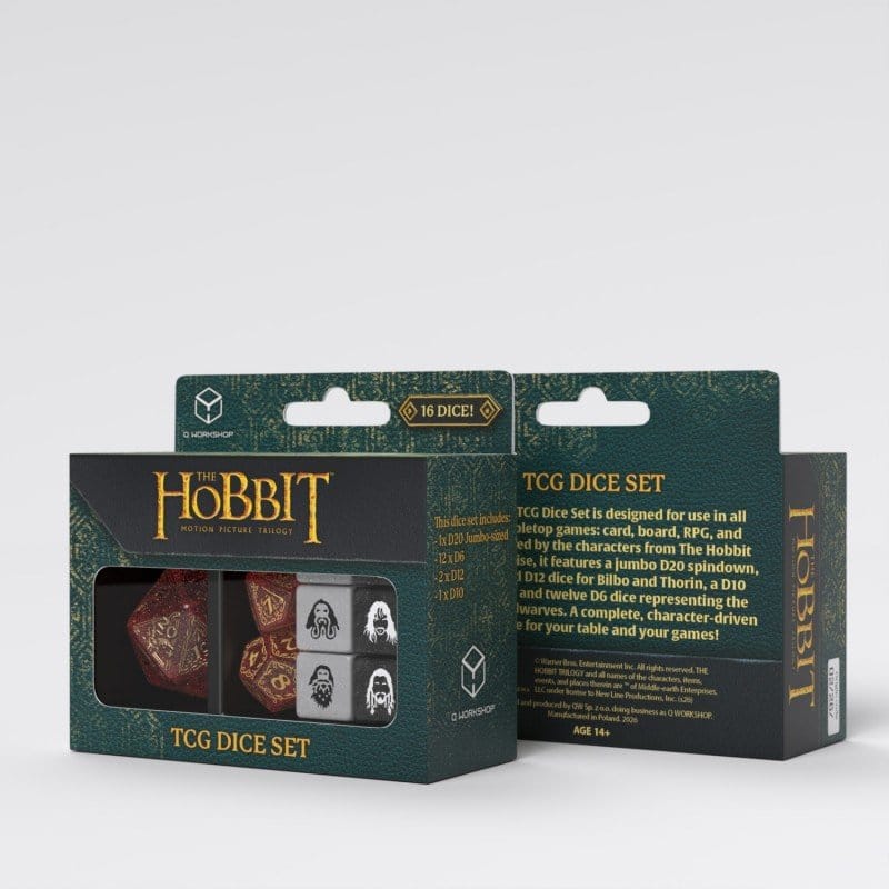Le Hobbit TCG set de 16 dés Ember Hearth