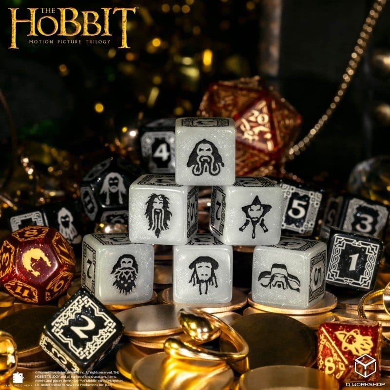 Le Hobbit TCG set de 16 dés Ember Hearth
