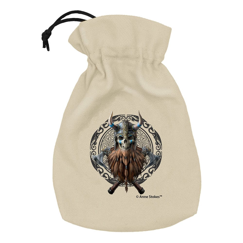 Anne Stokes sac à dés Viking Skull