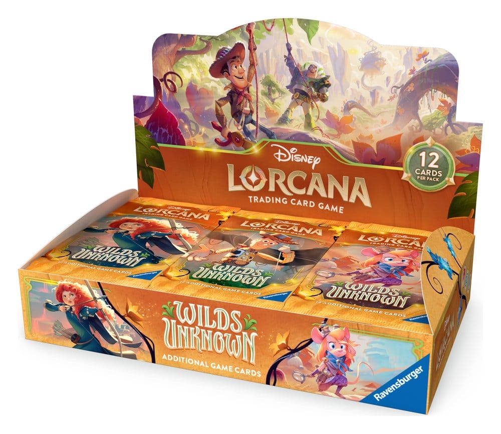 Disney Lorcana TCG présentoir boosters Wilds Unknown (24) *ANGLAIS*