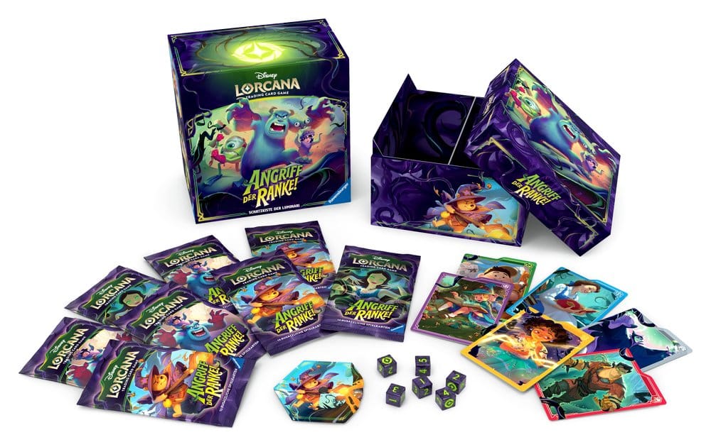 Disney Lorcana TCG Angriff der Ranke Schatzkiste der Luminari *ALLEMAND*