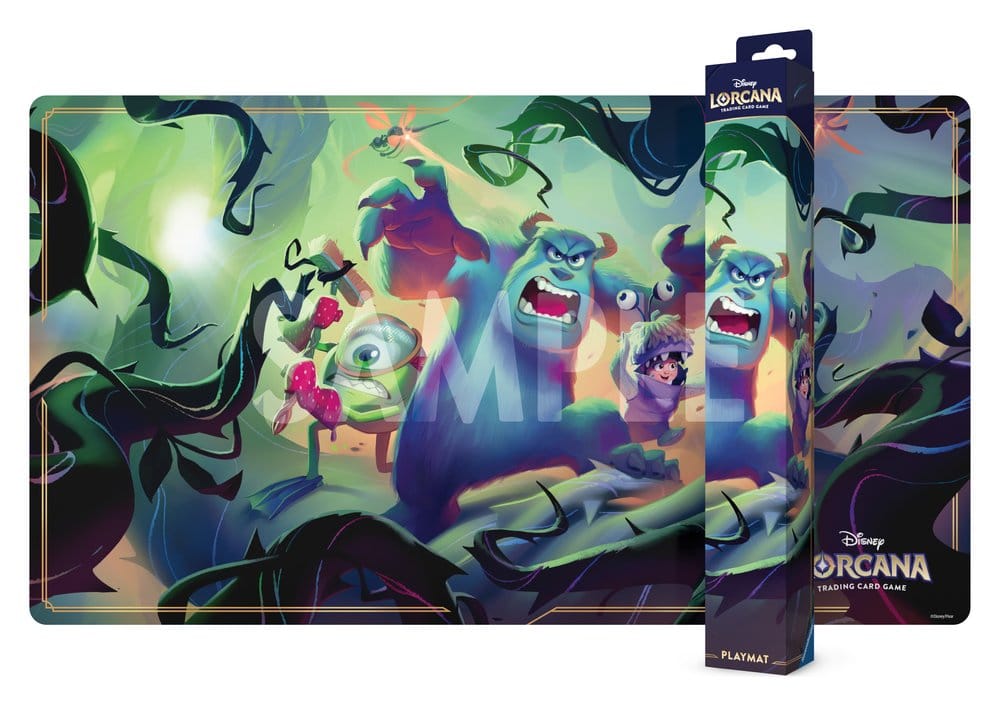 Disney Lorcana TCG Tapis de Jeu Monstres et Cie