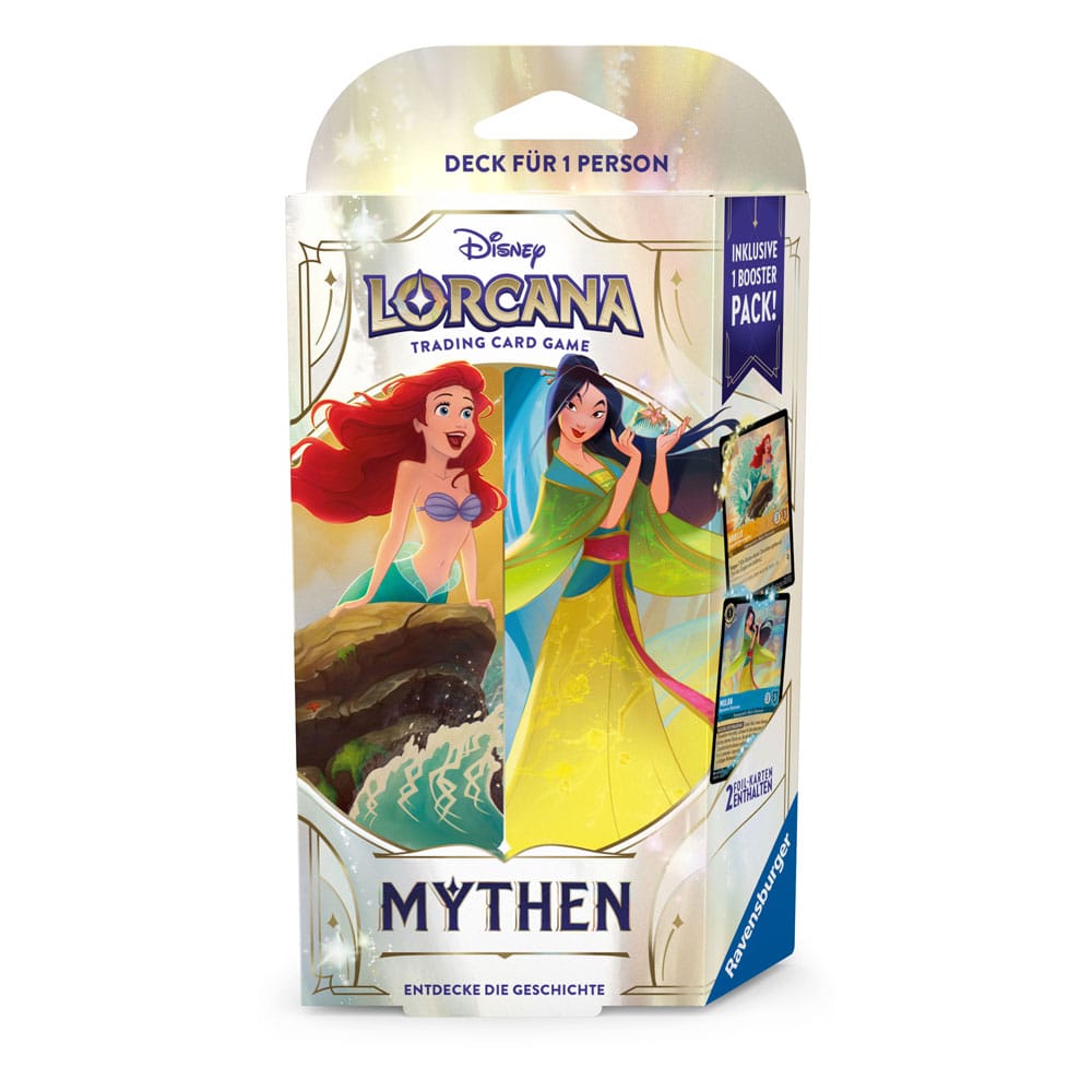 Disney Lorcana TCG présentoir decks de démarrage Mythen (8) *ALLEMAND*