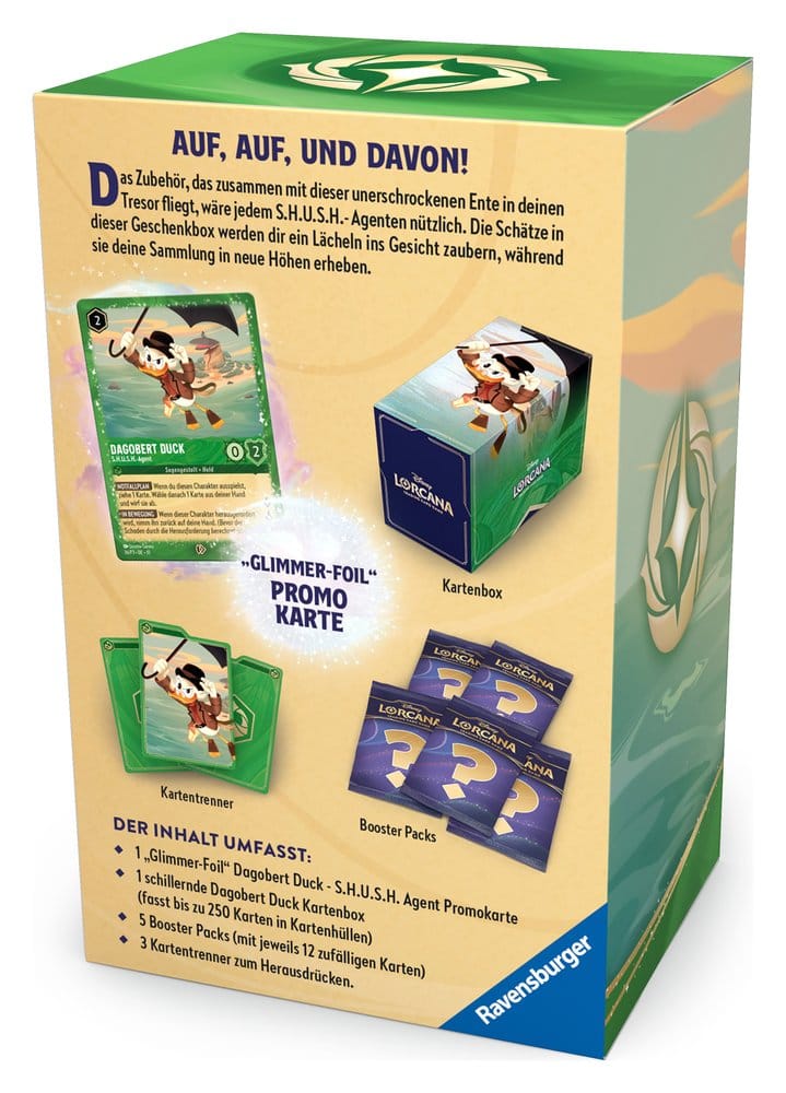 Disney Lorcana TCG Coffret Cadeau Dagobert Duck *ALLEMAND*